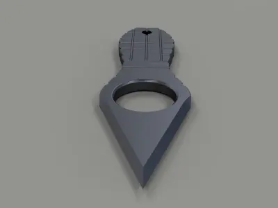 Knife MT-588 3D model
