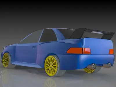 Subaru Impreza Free 3D print model