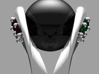 Rendering Anello D Free 3D model order