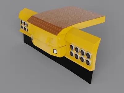 Back bumper 2 3D model