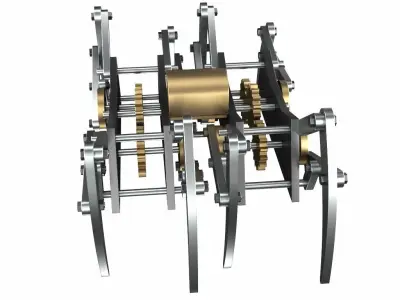 Spider Robot 3D model get