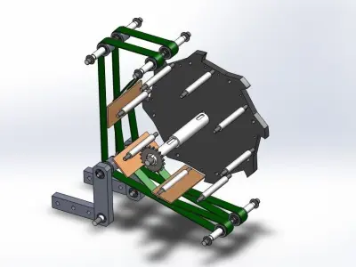 Wood Slat Cutting Free 3D model