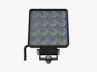 Small LED Light Bar 3D model