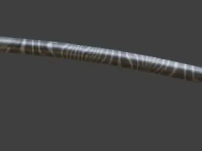 Katana knife 3D model