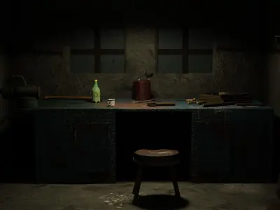 Old Soviet Tools 3D model