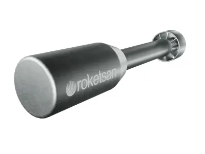 Anti-Submarine Warfare Rocket - Roketsan 3D model