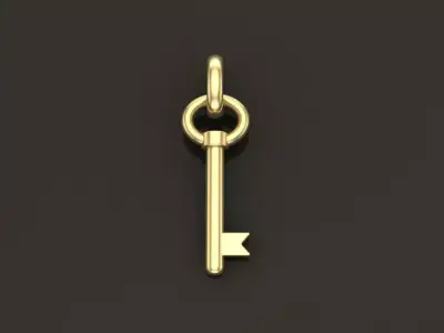Key Pendant Style 4 3D print model