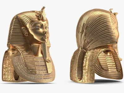 Golden Mask of Tutankhamun 3D model