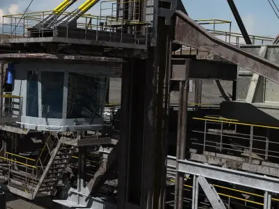 Bagger 288 Excavator (Schaufelradbagger) 3D model