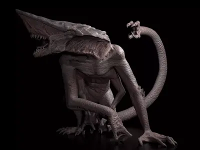 Monster Low-poly 3D model