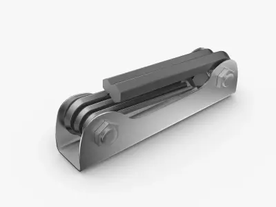 Allen Wrench Tool 3D model