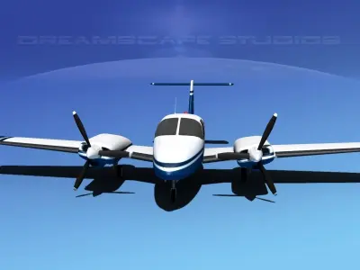 Piper Turbo Seminole V01 3D model