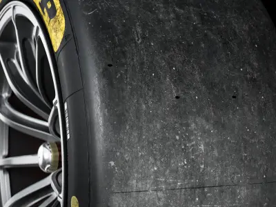 Dunlop LeMans24 310 710 R18 Rear 3D model