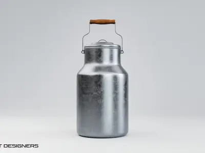 Milk Container 3D model