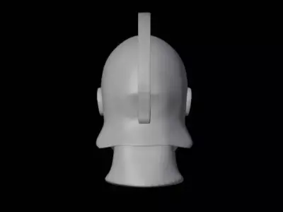 spartan head 3D print model