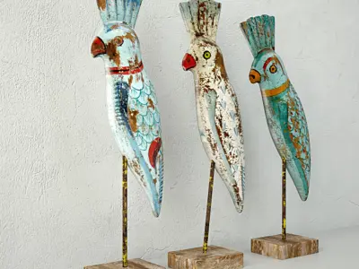 Decorative Mittus 2 3D model