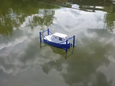 Mini Tug 1-50 3D print model