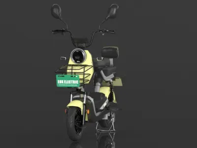 EOX Electric OSO Low-poly 3D model
