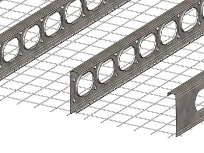WALL PANEL FOR PRE-CAST PROCEDURE 3D model