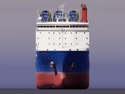 ZEA FALCON Heavy Lift Low-poly 3D model