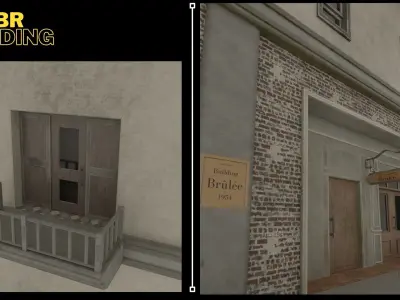 Building PBR 01 3D model