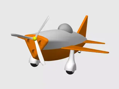 Toy Airplane 3D print model purchase
