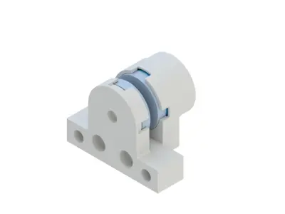 PNEUMATIC MODULAR DISC BRAKE 3D model