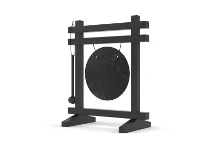 Table Gong 3D model