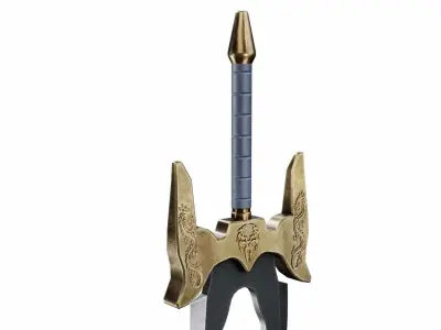 Sword 23 Low-poly 3D model