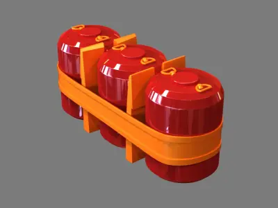 Water Tank 3D model 19