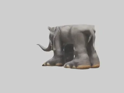 Elephant Feet 3D model