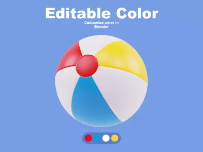 Sport Items 3D model