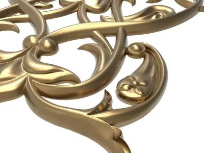  decorative pattern ready for 3D printing 3D model 496