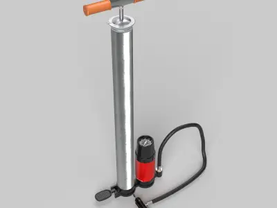 Bike Pump 3D model purchase