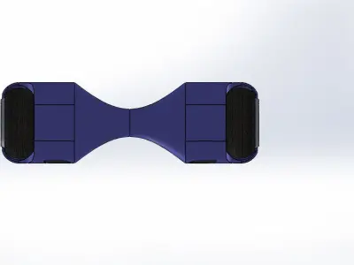 Hoverboard 3D model order