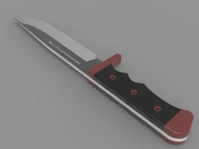 Hand Knife 3D model