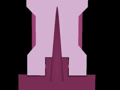 Code Lyoko Overboard Free low-poly 3D model