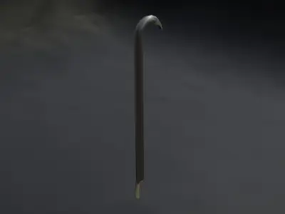 crowbar Low-poly 3D model order