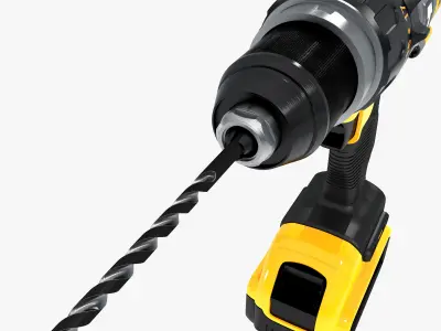 Cordless Power Drill 3D model
