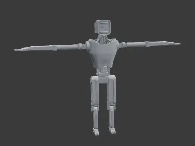 Z52 Robot Free 3D model
