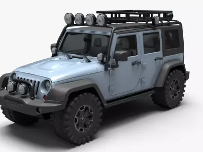JeepWrangler 3D model