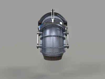 Jet nozzle 3D model