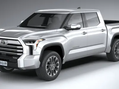 Toyota Tundra 2022 3D model get