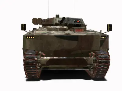 IFV  Borsuk Low-poly 3D model