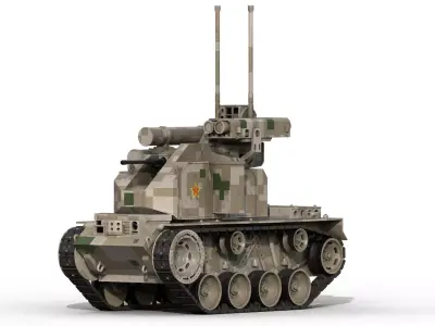 CHN ZRY222 UGV 3D model