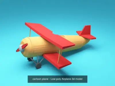 Low-poly vehicles 3d models - Cartoon cars 3D Model Pack