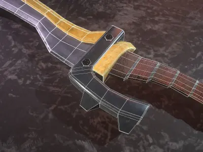 HIE Sword18 N1 Low-poly 3D model