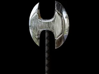 Axe War Axe Battle Axe Warrior Axe Medieval Viking Axe 3D Model 3D model