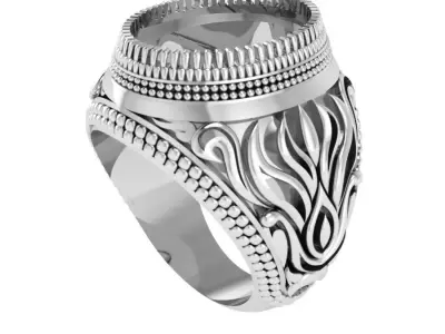 wedding RING 3D print model 72
