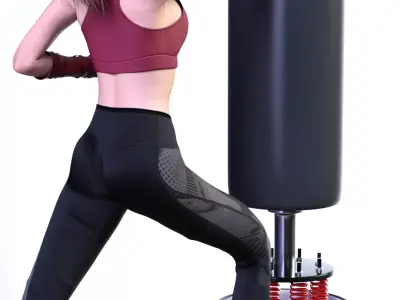 Jessie Elite Training Seventh Heaven Gym Edition 3D print model